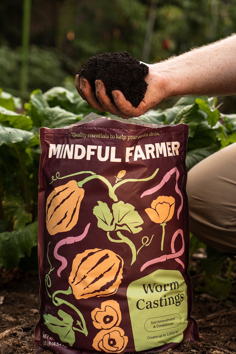 Premium Worm Castings - Organic Soil Amendment - Mindful Farmer