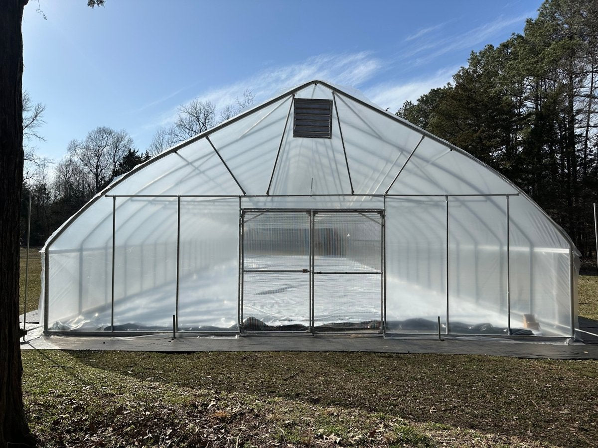 Professional Greenhouse and High Tunnel Kits - Gothic Style NRCS Approved - Mindful Farmer