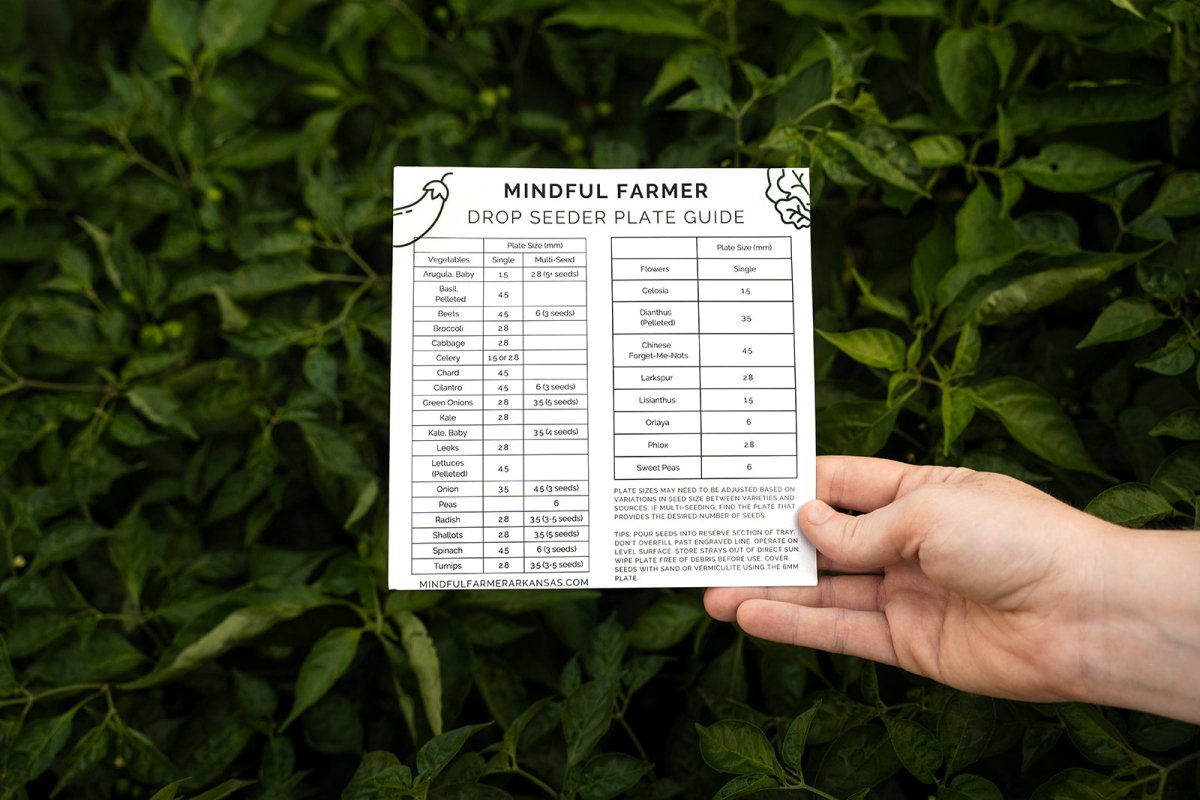 Soil Block Drop Seeder - Mini 20 - Complete Set - Mindful Farmer