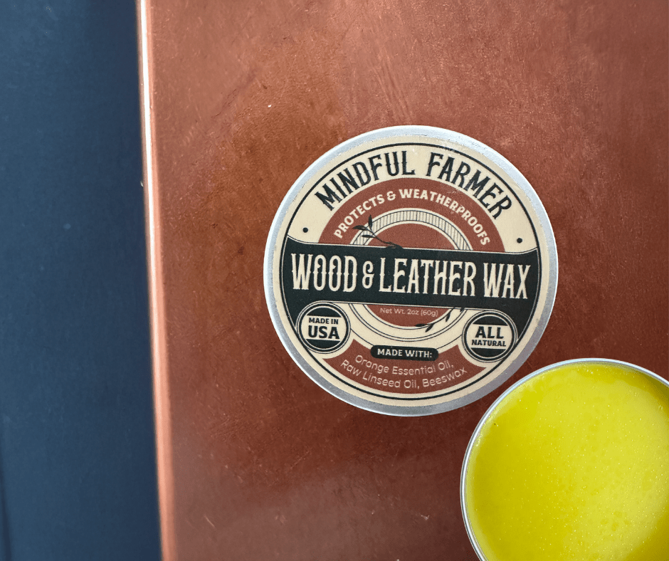 Wood & Leather Wax - Mindful Farmer