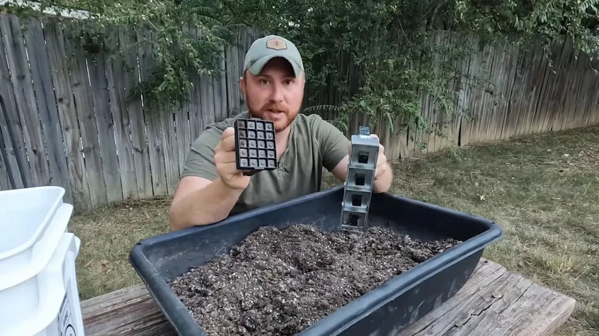 The Secret to Great Plant Starts — soil blocks, soil blockers, seed starting - Mindful Farmer