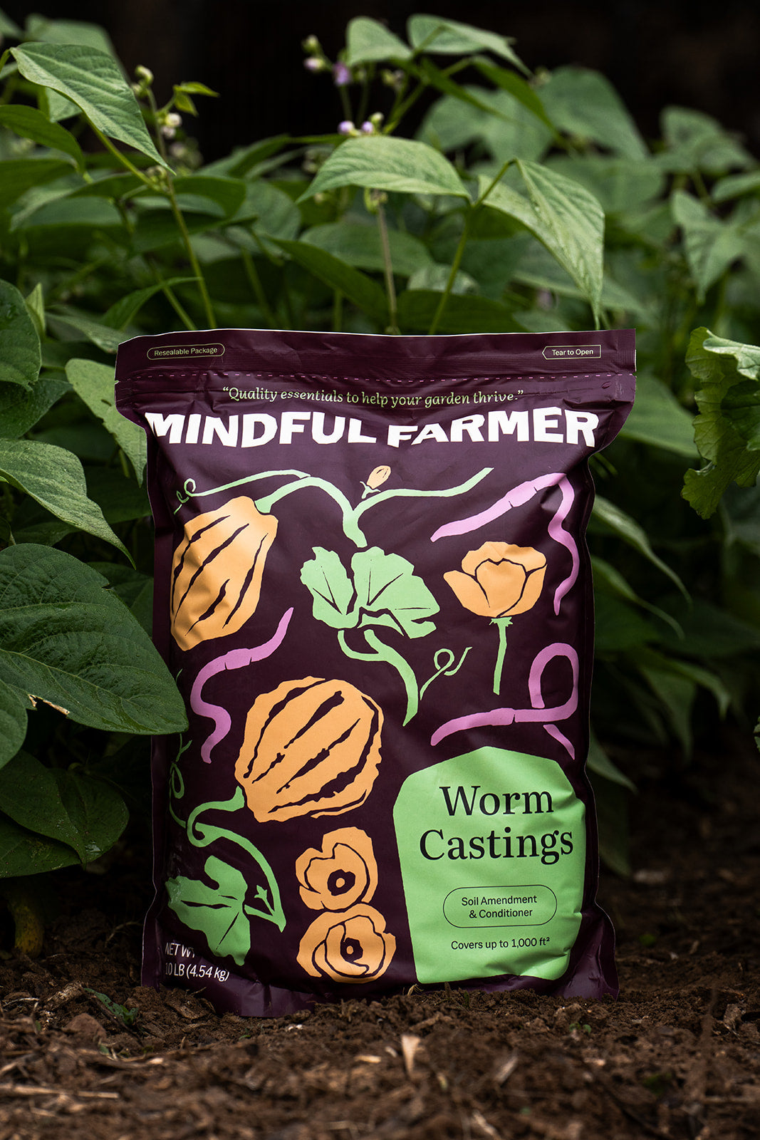 Premium Worm Castings - Organic Soil Amendment - Mindful Farmer