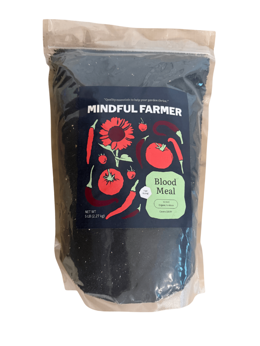 Blood Meal - Organic Nitrogen Fertilizer - Mindful Farmer