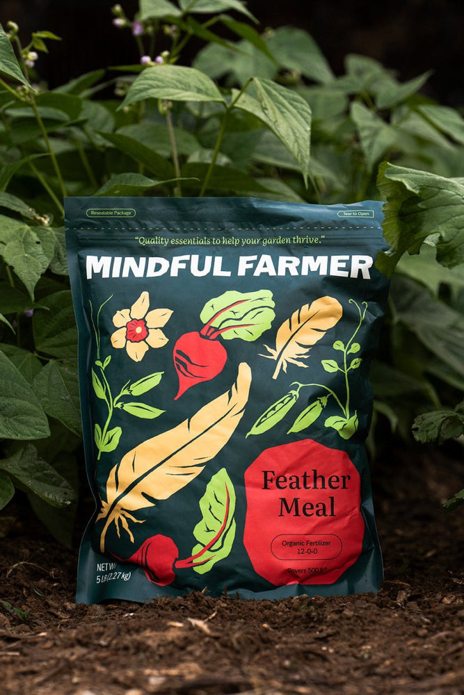 Feather Meal - Organic Nitrogen Fertilizer - Mindful Farmer