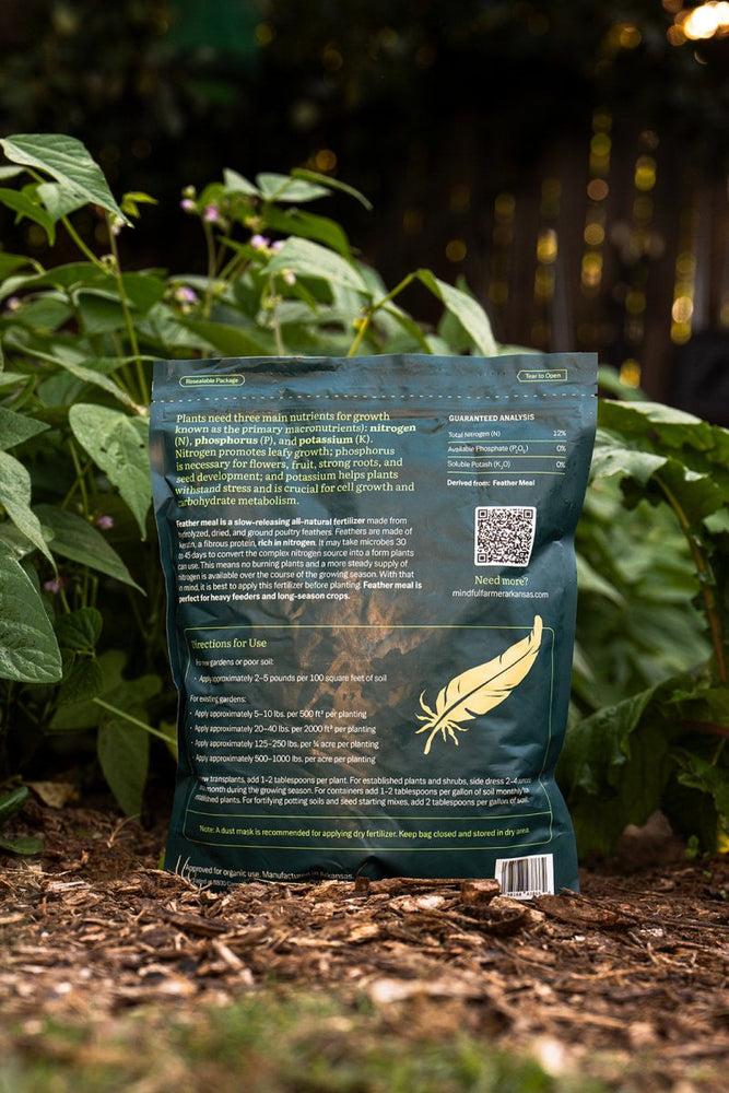 
                      
                        Feather Meal - Organic Nitrogen Fertilizer - Mindful Farmer
                      
                    