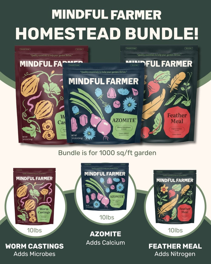 Homestead Bundle - Healthy Soil Starter Pack - Mindful Farmer