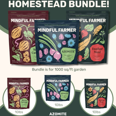 Homestead Bundle - Healthy Soil Starter Pack - Mindful Farmer