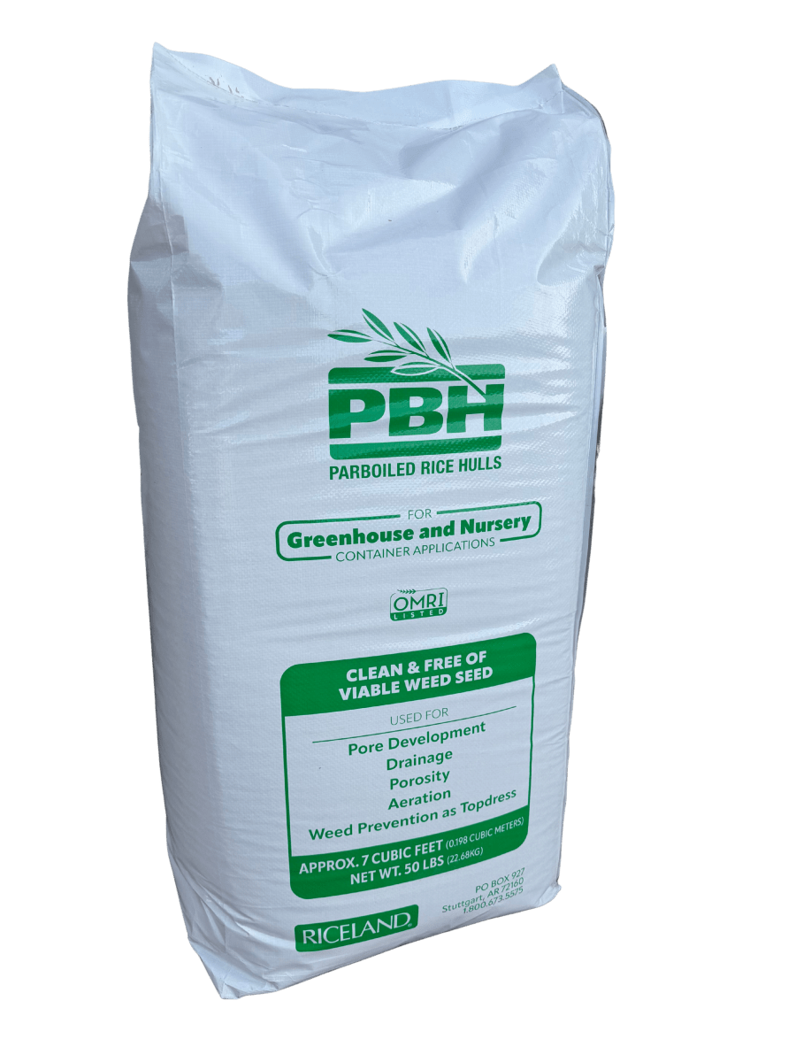 Parboiled Rice Hulls - OMRI Listed - Soil Amendment - Mindful Farmer