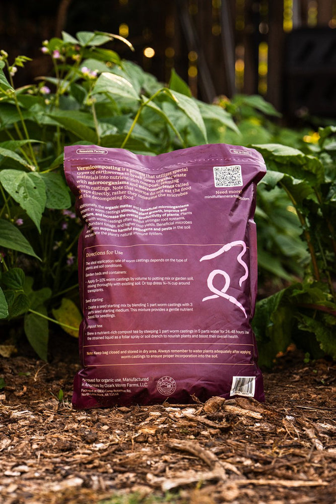 
                      
                        Premium Worm Castings - Organic Soil Amendment - Mindful Farmer
                      
                    